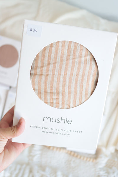 MUSHIE Extra- Soft Crib Sheet