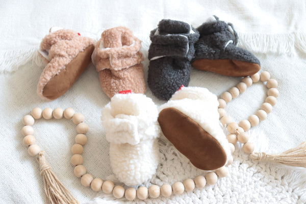 Sherpa Baby Slippers