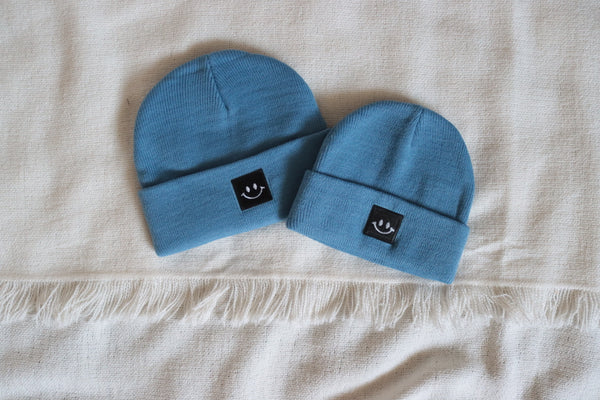 Smiley Knit Beanie Hats