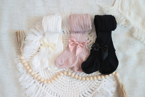 Baby tights with Bow