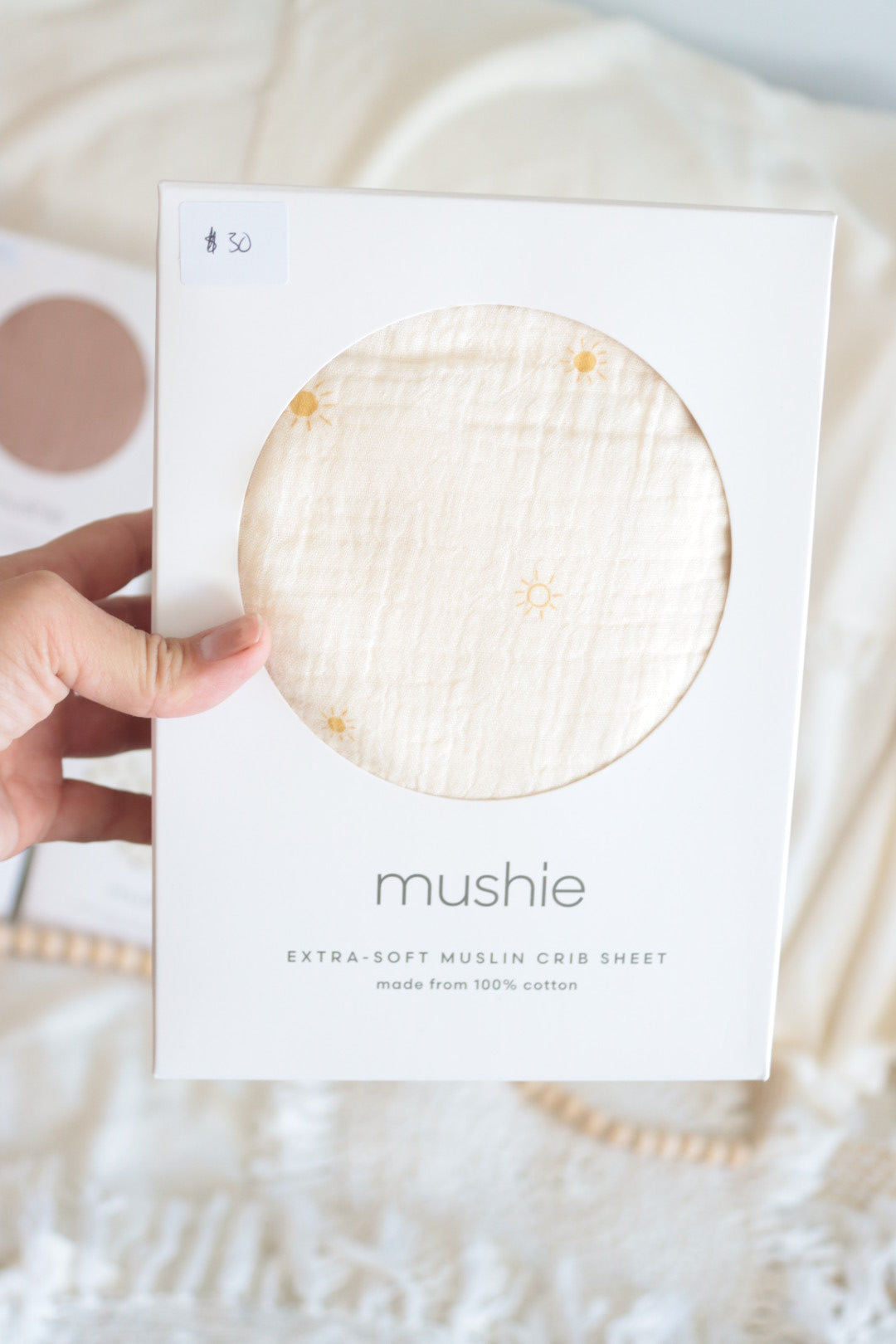 MUSHIE Extra- Soft Crib Sheet
