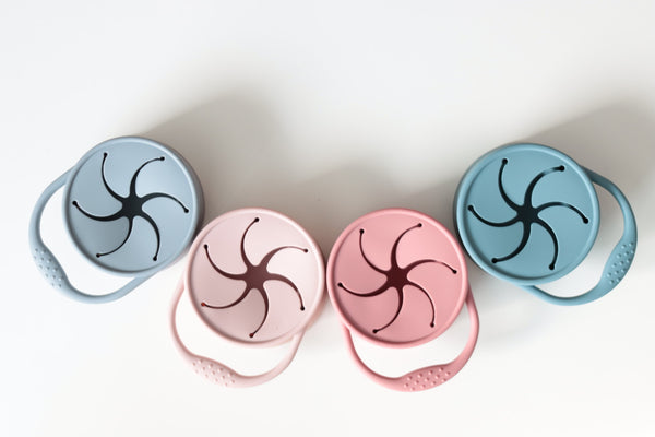 Collapsable Silicone Snack Cups