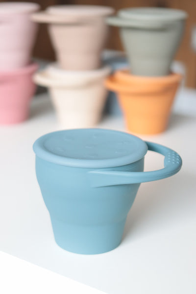Collapsable Silicone Snack Cups